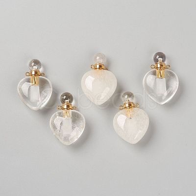 Natural Mixed Gemstone Pendants G-H252-C-1