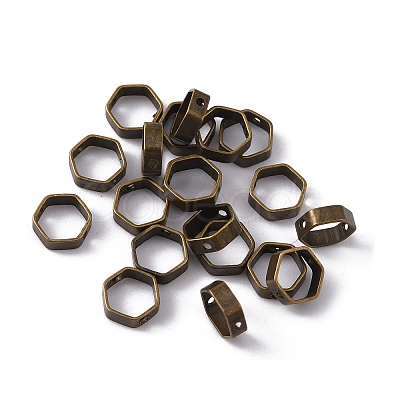 Brass Bead Frames FIND-WH0110-332AB-1