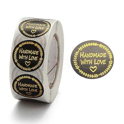 Handmade with Love Stickers X-DIY-E023-07L-1