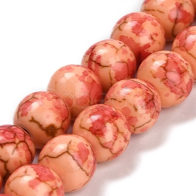 Synthetic Turquoise Beads Strands TURQ-F019-03-1