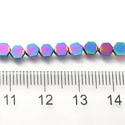 Electroplated Synthetic Non-magnetic Hematite Beads Strands G-C154-B01-01B-1