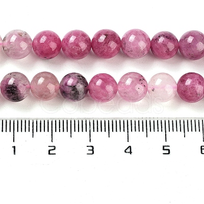 Natural Cherry Blossom Agate Beads Strands G-B076-A02-02-1