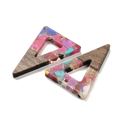 Walnut Wood Pendants FIND-Z050-03H-1