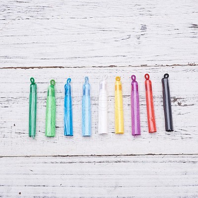 Polyester Tassel Big Pendants Decoration AJEW-S059-M-1