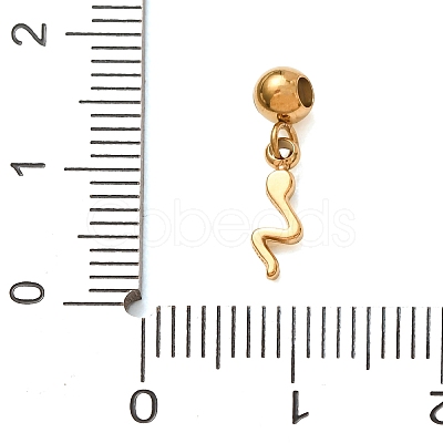 304 Stainless Steel Micro Pave Clear Cubic Zirconia Pendants CU-CBAB6EC-10G-03-1
