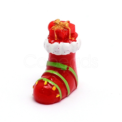 Christmas Plastic Home Display Decorations AJEW-WH0155-44-1