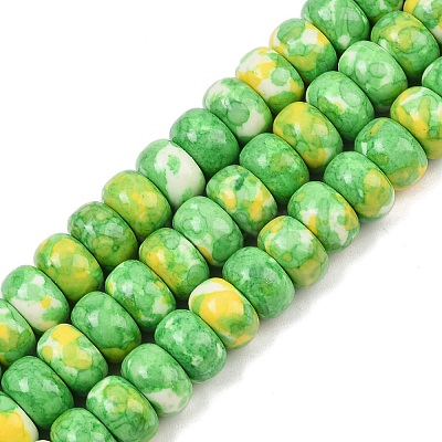 Dyed Synthetic Riverstone Beads Strands G-Z105-C01-01D-1