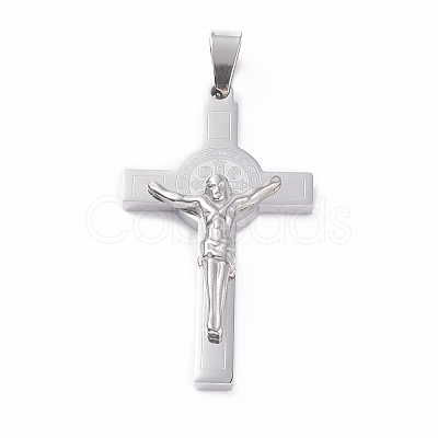 Tarnish Resistant 304 Stainless Steel Pendants STAS-N017-13P-1