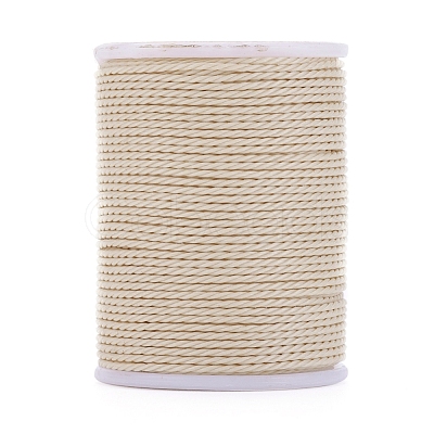 Round Waxed Polyester Cord YC-G006-01-1.0mm-12-1