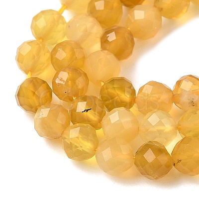 Natural Yellow Opal Beads Strands LS-G-D306-A05-4mm-1