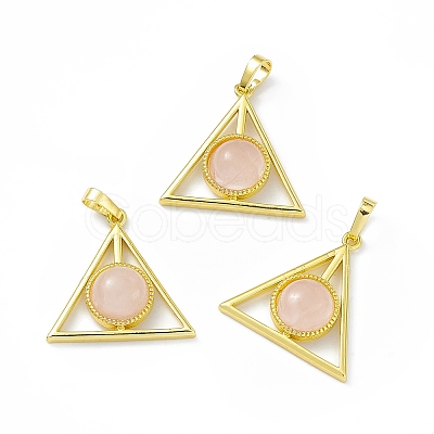 Natural Mixed Gemstone Pendants G-H283-05-1