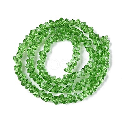 Transparent Glass Beads Strands GLAA-N018-3mm-12-1