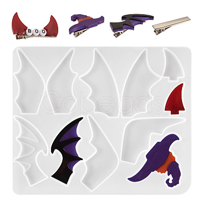 Iron Alligator Hair Clips Findings PHAR-TA0001-17-1