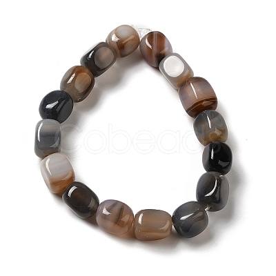 Natural Agate Beads Strands G-H295-A01-09-1