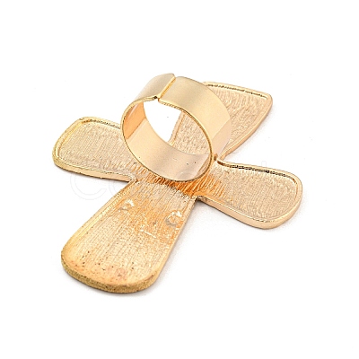 Alloy Adjustable Ring LS-RJEW-K260-01A-G-1