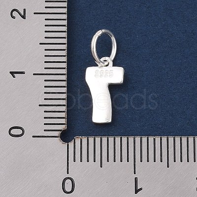 Number Series 925 Sterling Silver Charms STER-Q002-01H-1