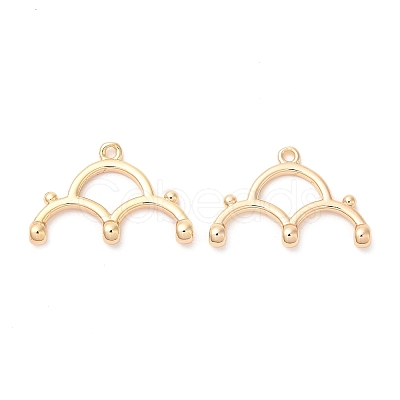Brass Chandelier Component Links KK-K333-40G-1