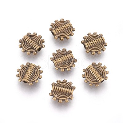 Tibetan Style Alloy Beads MLF0670Y-NF-1