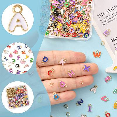 200Pcs Alloy Enamel Pendants ENAM-FS0003-59-1