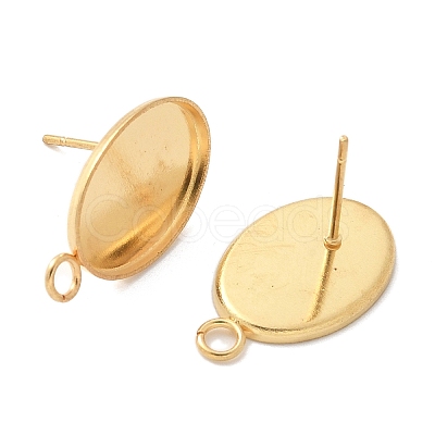304 Stainless Steel Stud Earring LS-STAS-C117-07G-1