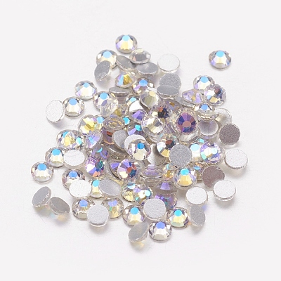 Glass Flat Back Rhinestone RGLA-C002-SS20-100-1