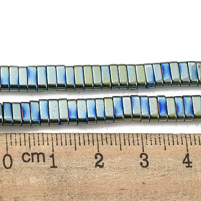 Electroplated Non-magnetic Synthetic Hematite Beads Strands G-C106-B02-02A-1
