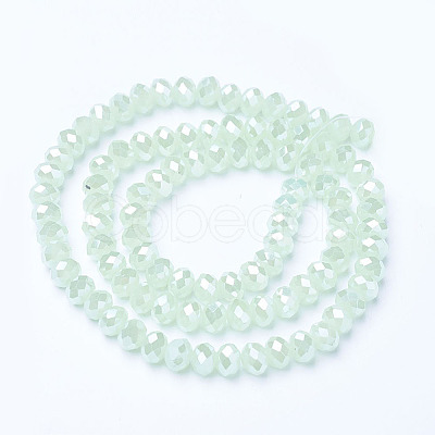 Electroplate Glass Beads Strands LS-EGLA-A034-J8mm-B03-1