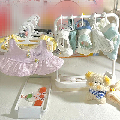 Mini PP Doll Hangers AJEW-WH0561-89-1