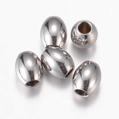 Tarnish Resistant 304 Stainless Steel Beads STAS-P171-66P-1