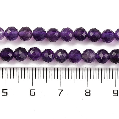 Natural Amethyst Beads Strands X-G-F770-C07-02A-1