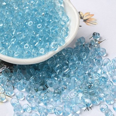 Transparent Acrylic Beads LS-MACR-K359-02H-1