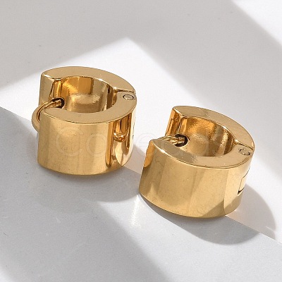 304 Stainless Steel Hoop Earrings EJEW-M079-03G-01-1