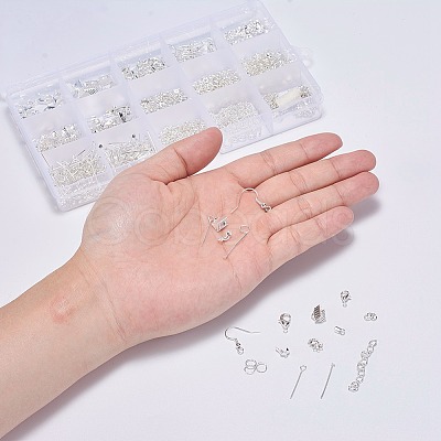 Metal Jewelry Findings Kits FIND-YW0001-05S-1