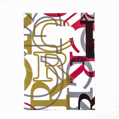 Printed Plastic Bags PE-T003-20x25cm-M-1