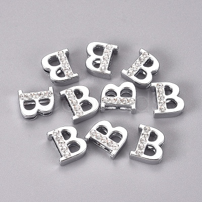 Alloy Slide Charms LS-PALLOY-WH0066-21B-1