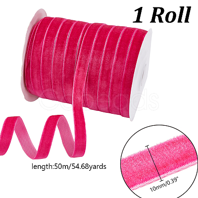 Velvet Ribbon SRIB--WH0030-01B-1