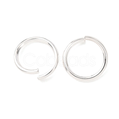 Brass Open Jump Rings KK-G604-08S-05-1