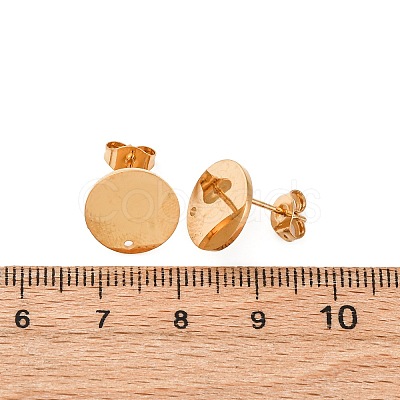 304 Stainless Steel Stud Earring Findings STAS-H436-21G-02-1