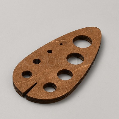 Unfinished Wood Pendants WOOD-WH0026-37C-02-1