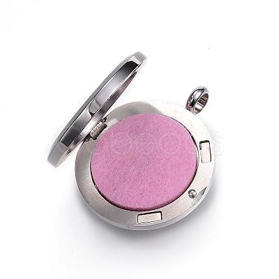 316 Surgical Stainless Steel Diffuser Locket Pendants STAS-P102-095-1