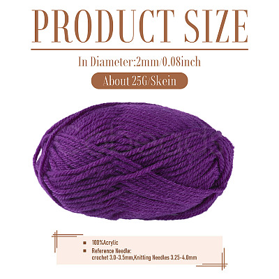 Light Acrylic Fiber Yarn OCOR-TADJ0001-01D-1
