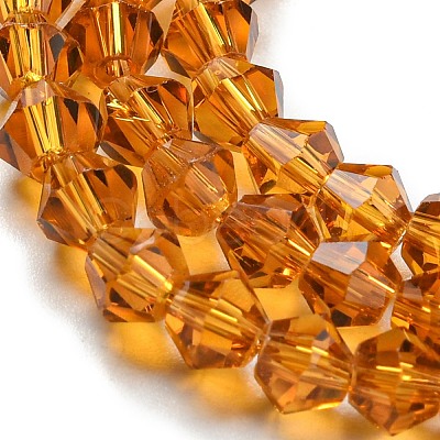 Transparent Glass Beads Strands EGLA-A039-T4mm-D28-1