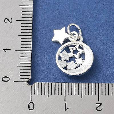 S925 Sterling Silver Pendant STER-H115-03D-S-1