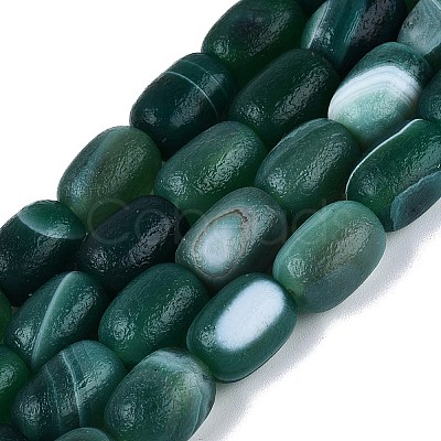 Natural Agate Beads Strands G-Q606-97A-01-1