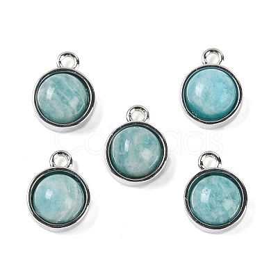 Natural Amazonite Pendants G-K372-03P-01-1