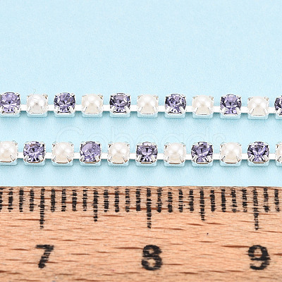 Iron Rhinestone Cup Chains CH-N005-02E-1