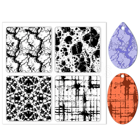 Silicone Clay Texture Mat AJEW-WH0447-028-1