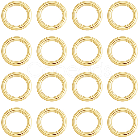20Pcs 925 Sterling Silver Round Rings STER-BBC0009-64A-G-1