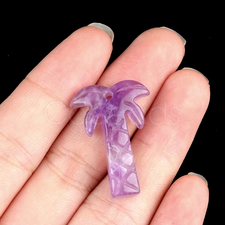 Natural Amethyst Pendants PW-WG3631D-07-1