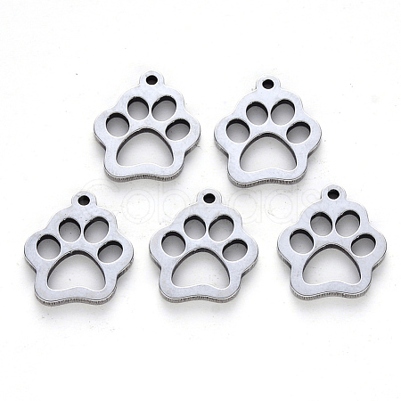 Tarnish Resistant 304 Stainless Steel Charms X-STAS-N092-16-1
